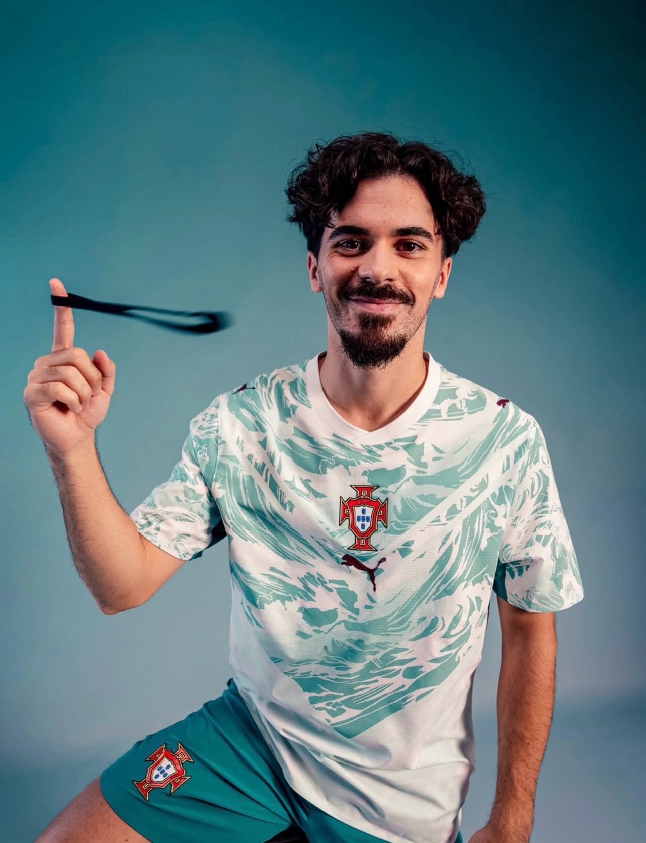Portugal 26 WC Away Jersey 